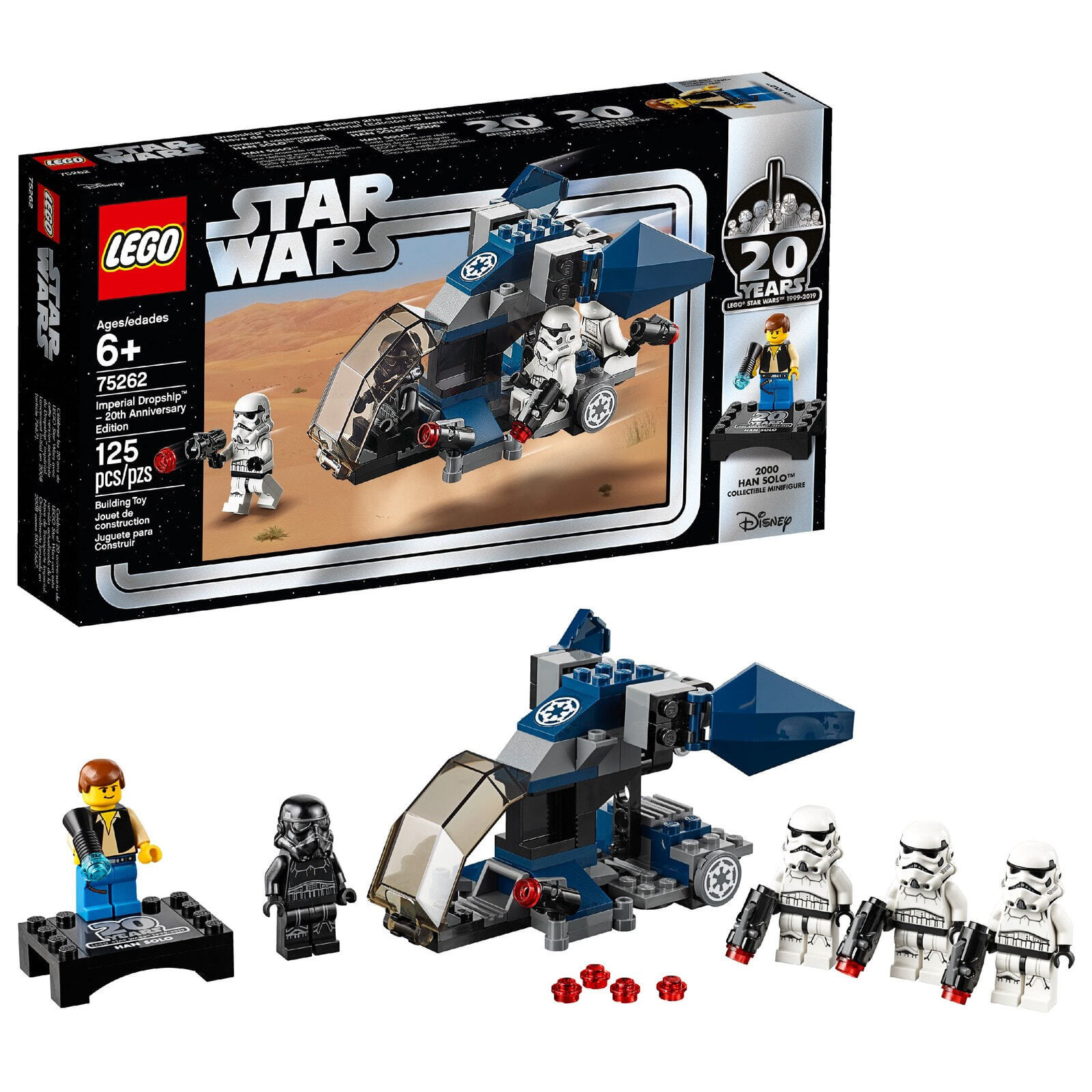 Конструктор LEGO LEGO Star Wars 20th Anniversary Edition Imperial Dropship  75262 - купить с доставкой по выгодным ценам в интернет-магазине OZON  (1166443104)