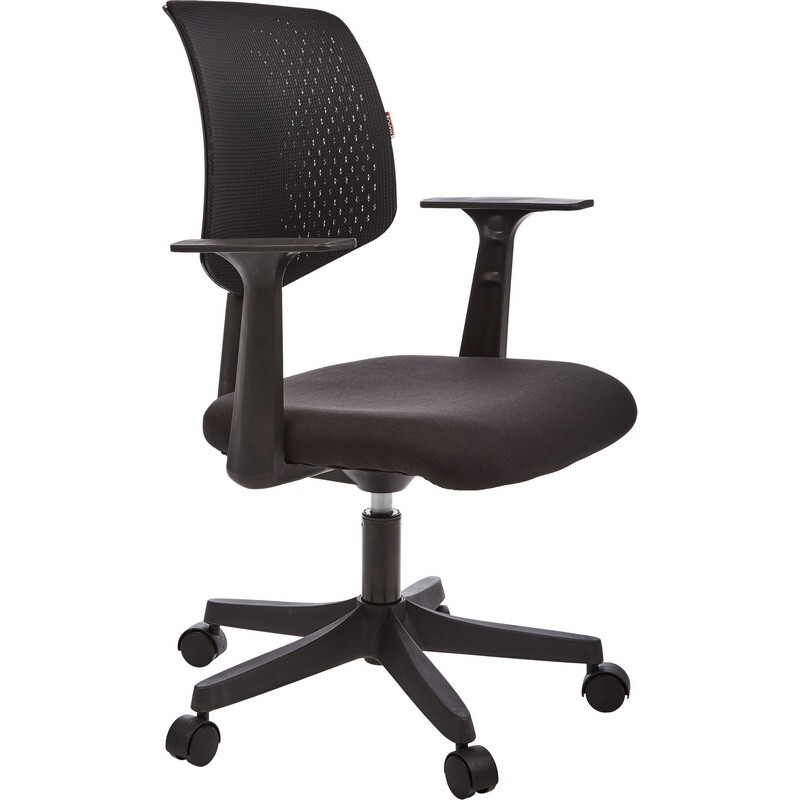 Купить Кресло BN_Cm_EChair-321 PTW черный TW, сетка черная по низкой ...