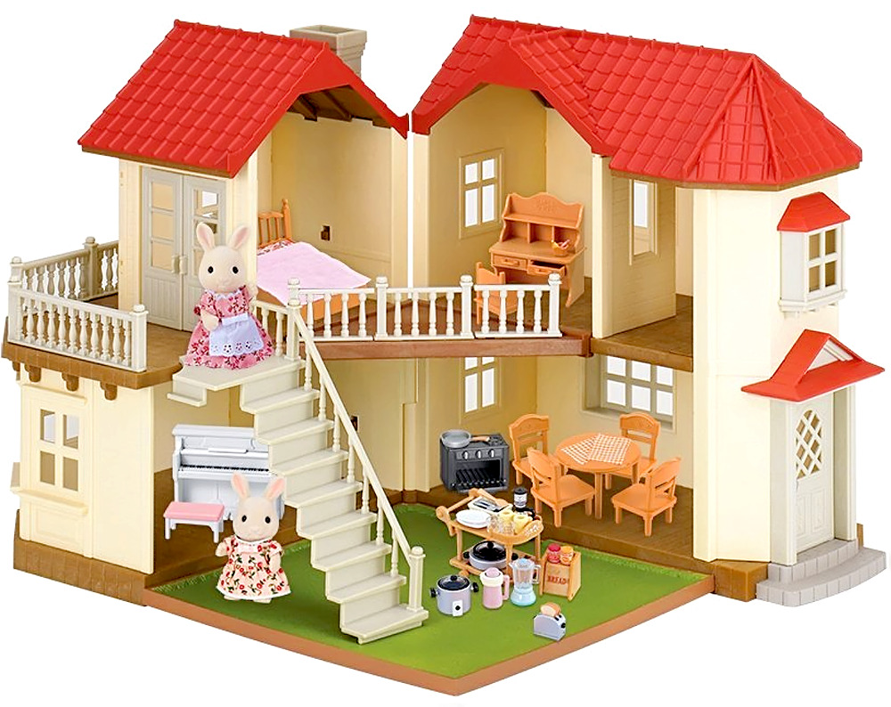 Набор игровой Sylvanian Families Большой дом со светом, сильваниан ...