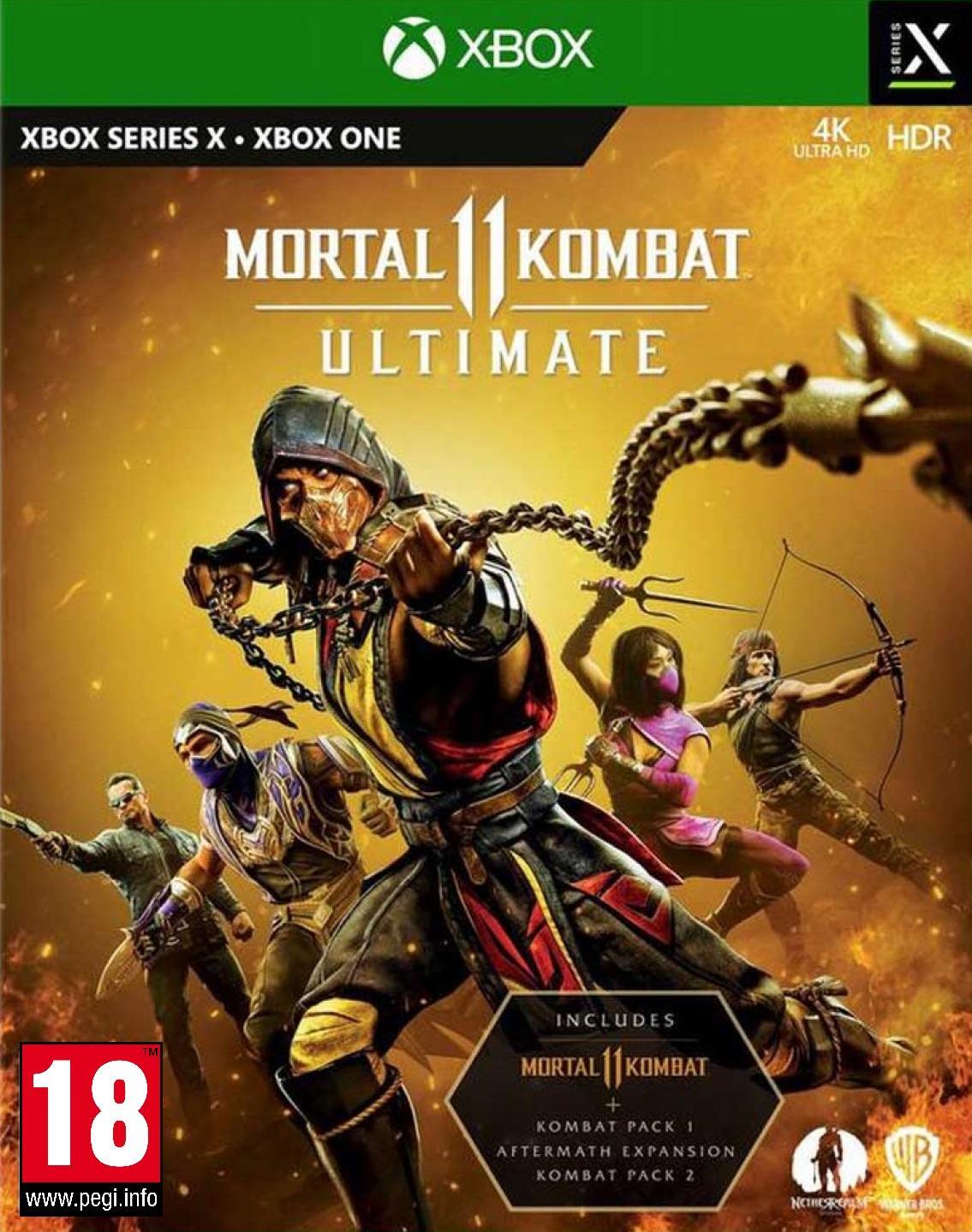 Игра Игра Mortal Kombat 11 (XI) Ultimate Русская диск (Xbox One, Xbox Series, Русские субтитры)