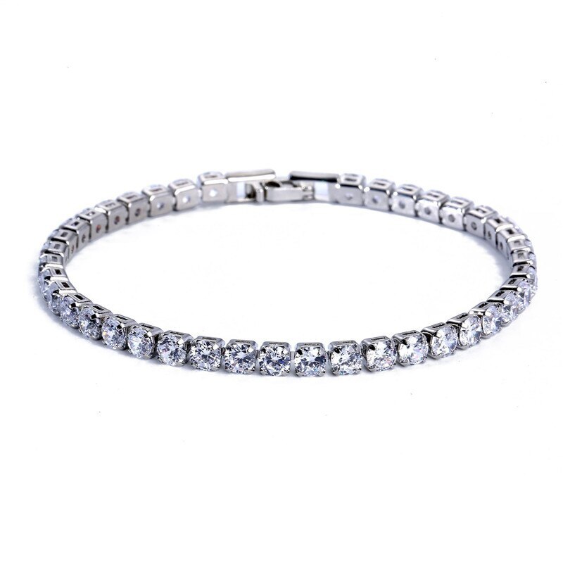 Теннисный браслет first class diamonds