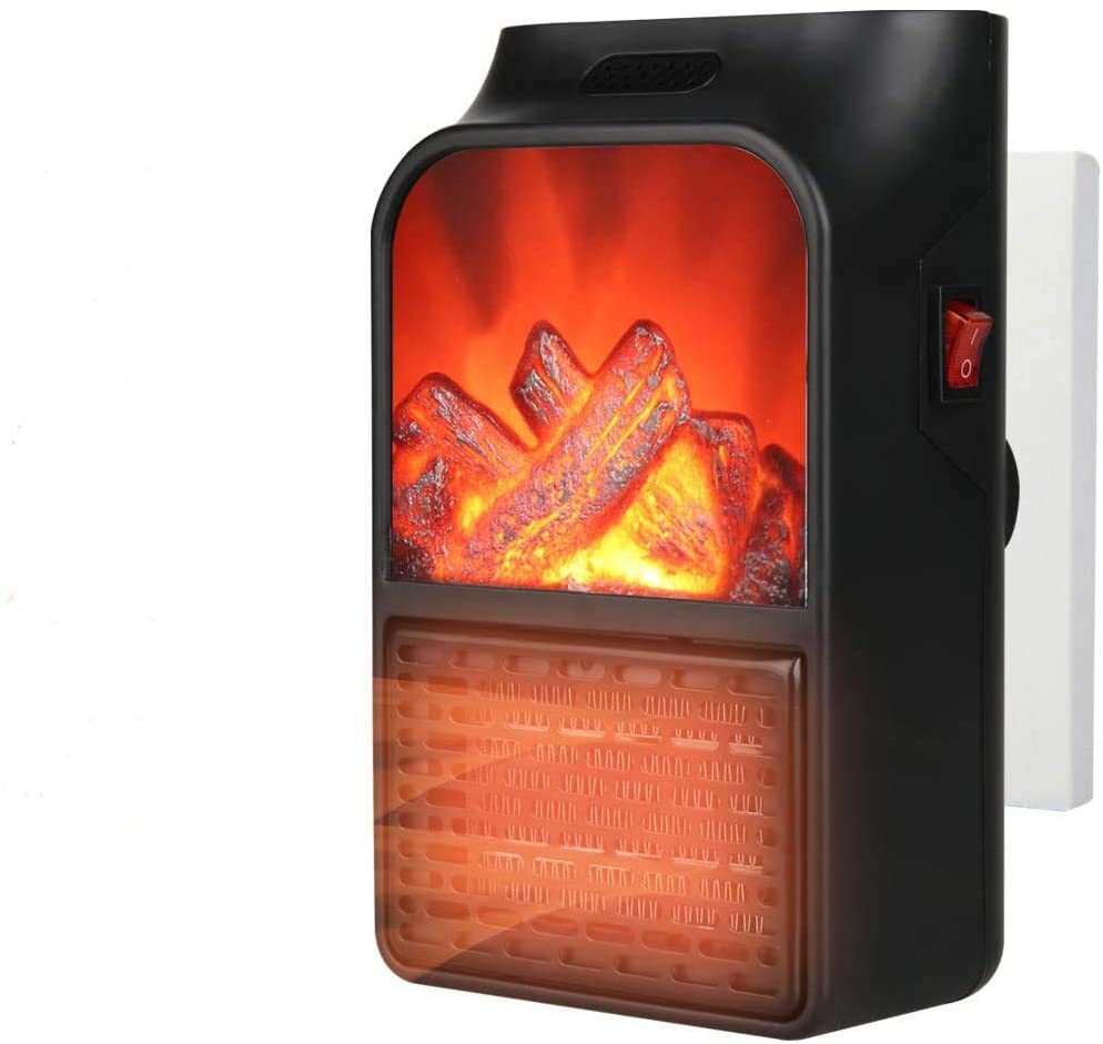 Портативный обогреватель-камин Flame Heater 900 Ватт