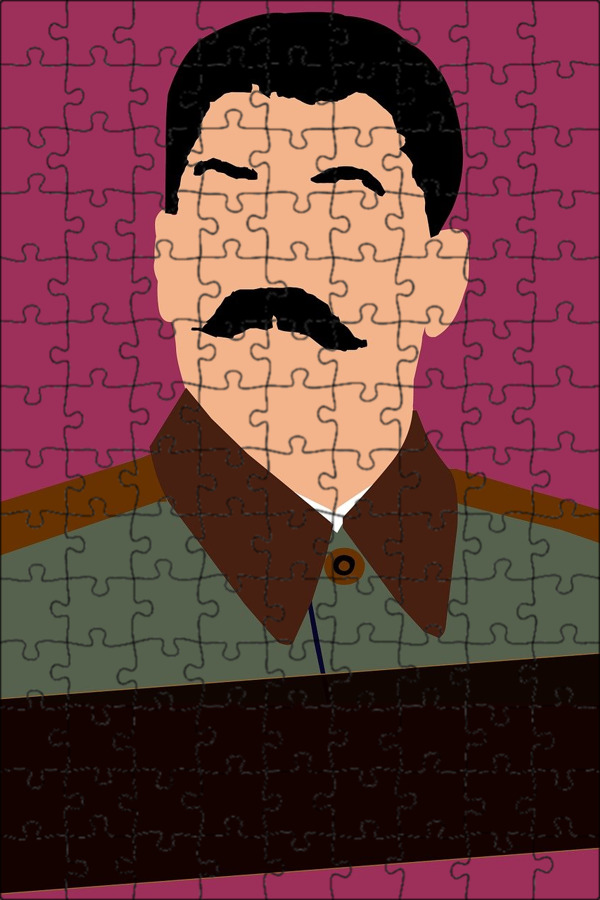 Сталин на иностранных. Сталин. Сталин Минимализм. Сталин портрет. Магнитный пазл Сталин