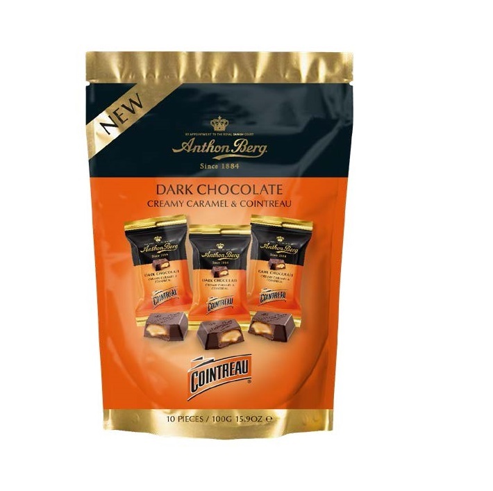 Характеристики Конфеты Anthon Berg "Cointreau" из тёмного шоколада с ...
