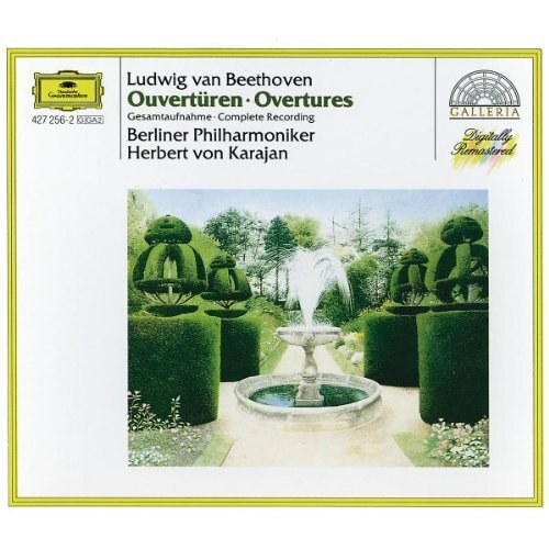 AUDIO CD BEETHOVEN. Ouverturen. Karajan. 2 CD