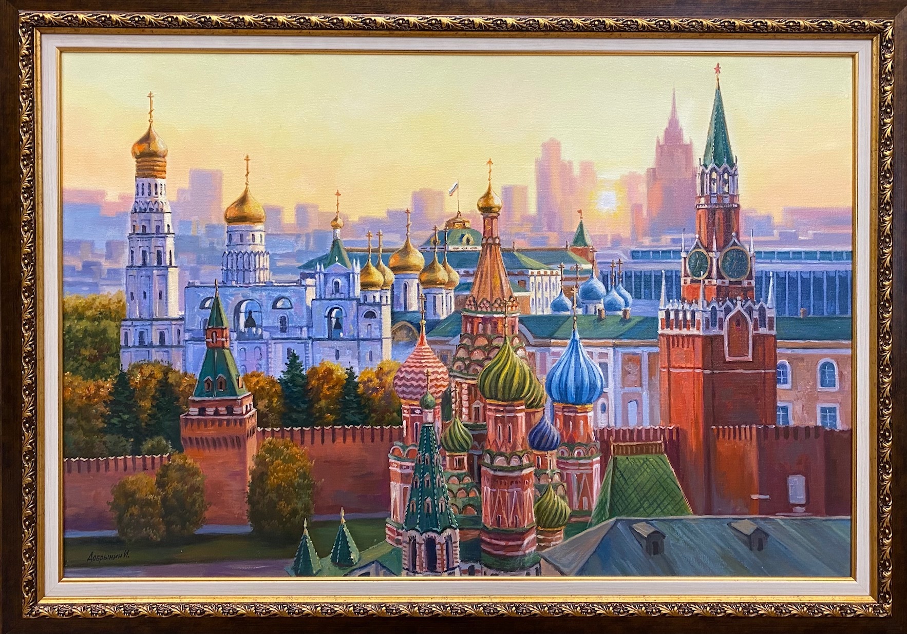 Кремль живопись Ланчак