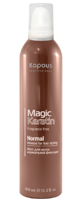 Kapous Professional Magic Keratin Мусс для укладки волос нормальной ...