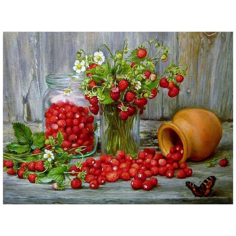 Алмазная мозаика на кухню картины