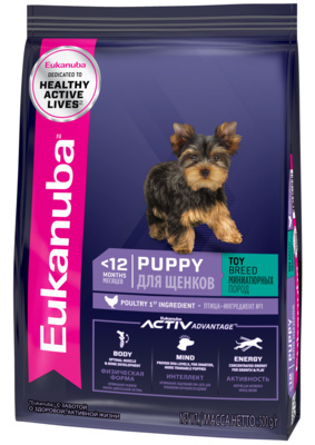 Eukanuba Dog для щенков миниатюрных пород — купить в интернет-магазине ...
