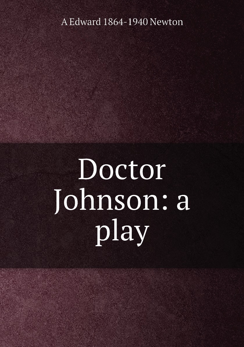 Doctor johnson. Dr Johnson and Mr Johnson after great consideration.