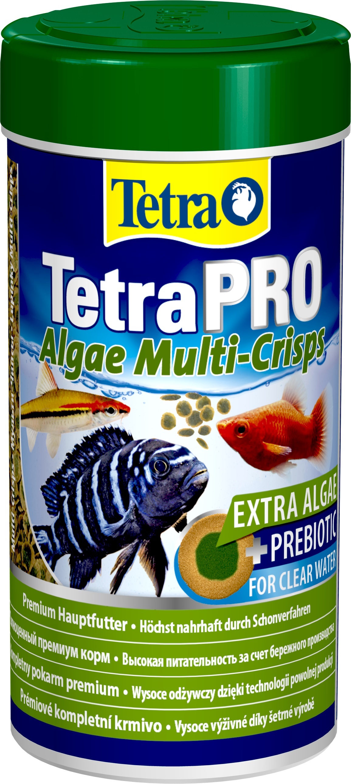 Корм для рыб TetraPro Algae Multi-Crisps 250мл