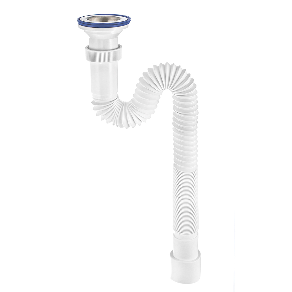 Сифон для мойки 1 1/2\"х40/50 мм, гофрированный 1200 мм - купить по ...