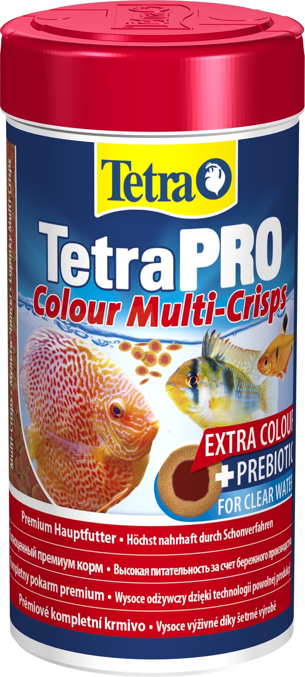 Корм Tetra TetraPRO Colour Multi-Crisps 250 мл (чипсы) премиум, для всех видов тропических рыб, усиливает яркость окраски