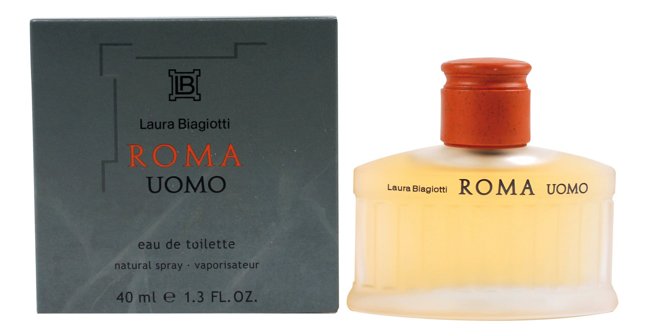 Laura biagiotti roma. ROMA uomo Laura biagiotti для мужчин. Laura biagiotti ROMA uomo туалетная вода (EDT) 40мл. Парфюм ROMA от Laura biagiotti.