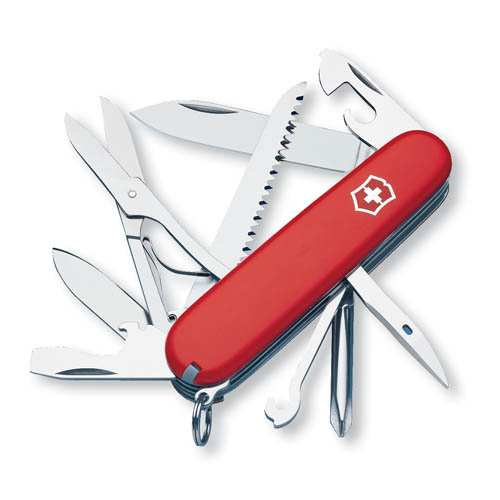 Нож перочинный Victorinox Fieldmaster (1.4713) 91 мм, 15 функций, красный, картонная коробка