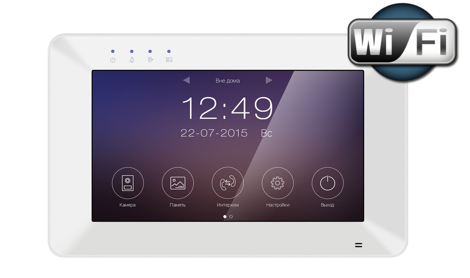 Видеодомофон Tantos Rocky HD Wi-Fi., 1024x600 купить по низким ценам в  интернет-магазине OZON (413865645)