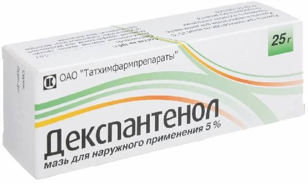 Декспантенол, мазь 5%, 25 г — купить в интернет-аптеке OZON. Инструкции ...