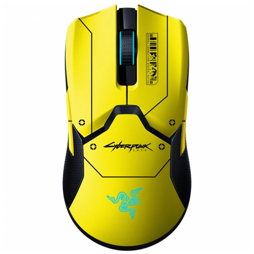 беспроводная мышь razer viper ultimate с зарядной станцией cyberpunk 2077 (120) фото