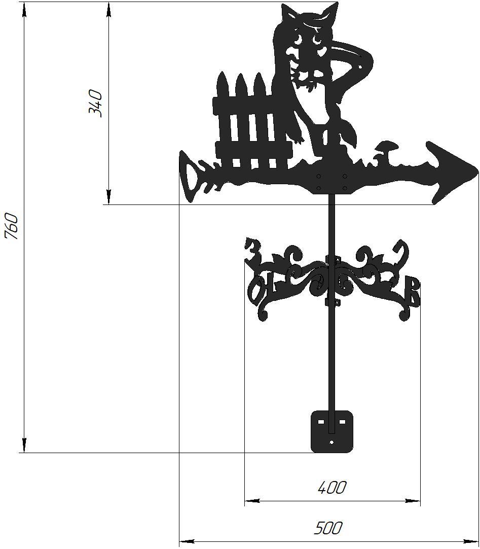 чертеж флюгера варфрейм фото 32