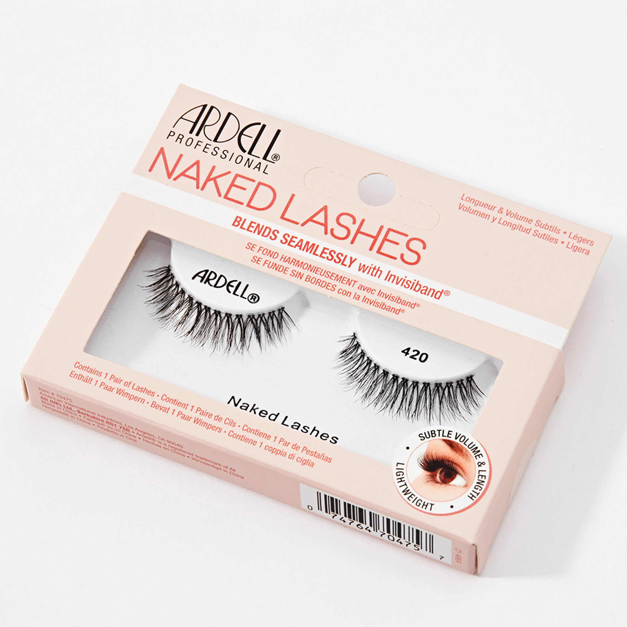 Накладные ресницы натуральные многоразовые Ardell Naked Lashes 420