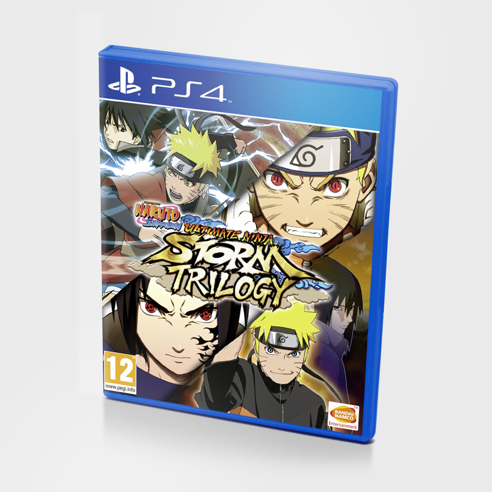 Игра Naruto Shippuden Ultimate Ninja Storm Trilogy (PlayStation 5,  PlayStation 4, Английская версия)