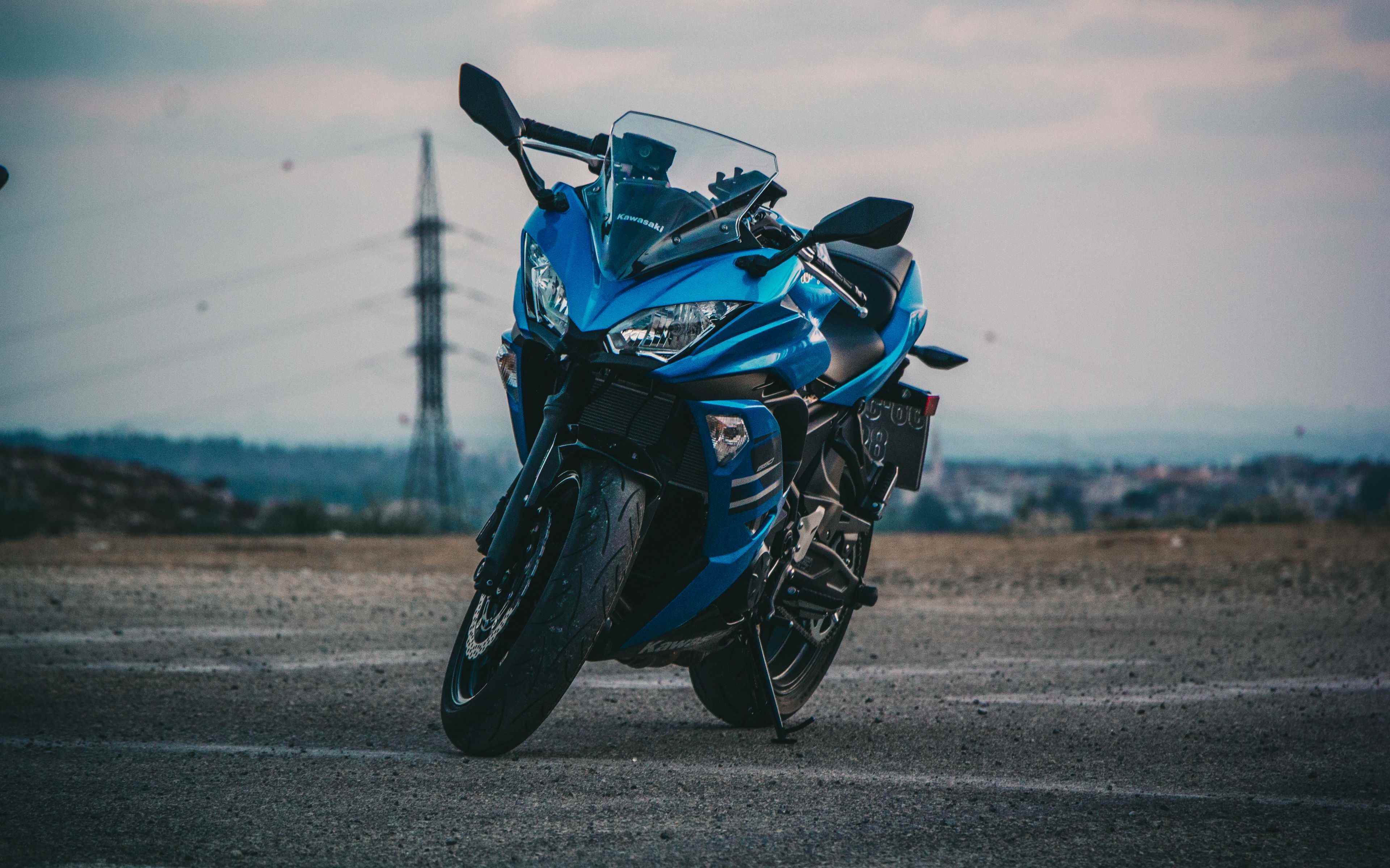 Yamaha r1 на закате