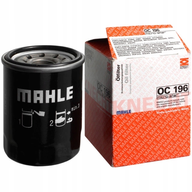 Масляный фильтр MAHLE OC196 для Для всех марок - купить по выгодным ценам в...