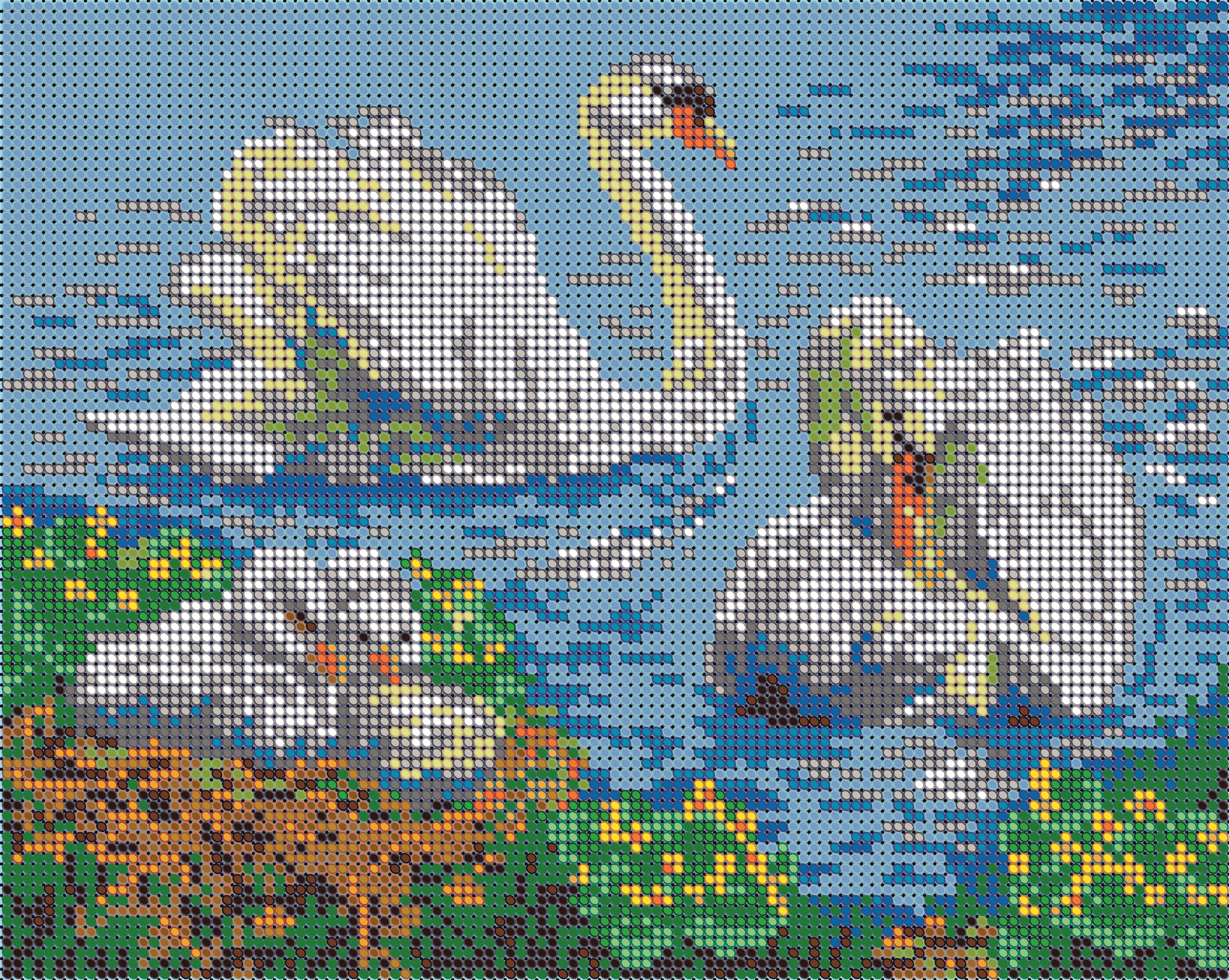Мозаика лебеди. Алмазная мозаика «лебеди». Картина семья лебедей. Алмазная мозайка лебеди. Картины бисером.