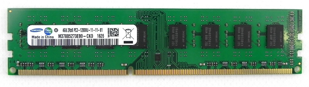 Samsung Оперативная память DDR3 4GB DIMM 1600 Mhz PC-12800  1x4 ГБ (для компьютера)