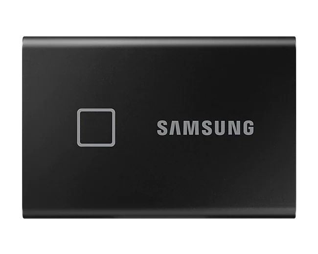 Samsung 1 ТБ Внешний SSD-диск T7 Touch MU-PC1T0K/WW (MU-PC1T0K/WW), черный