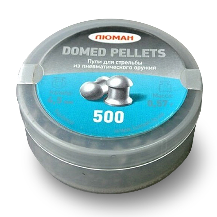 ). пуля пневм. пули пневматические stalker domed pellets light 4,5 мм 0,45 г (250 шт. пуля пневм. 5) 0.