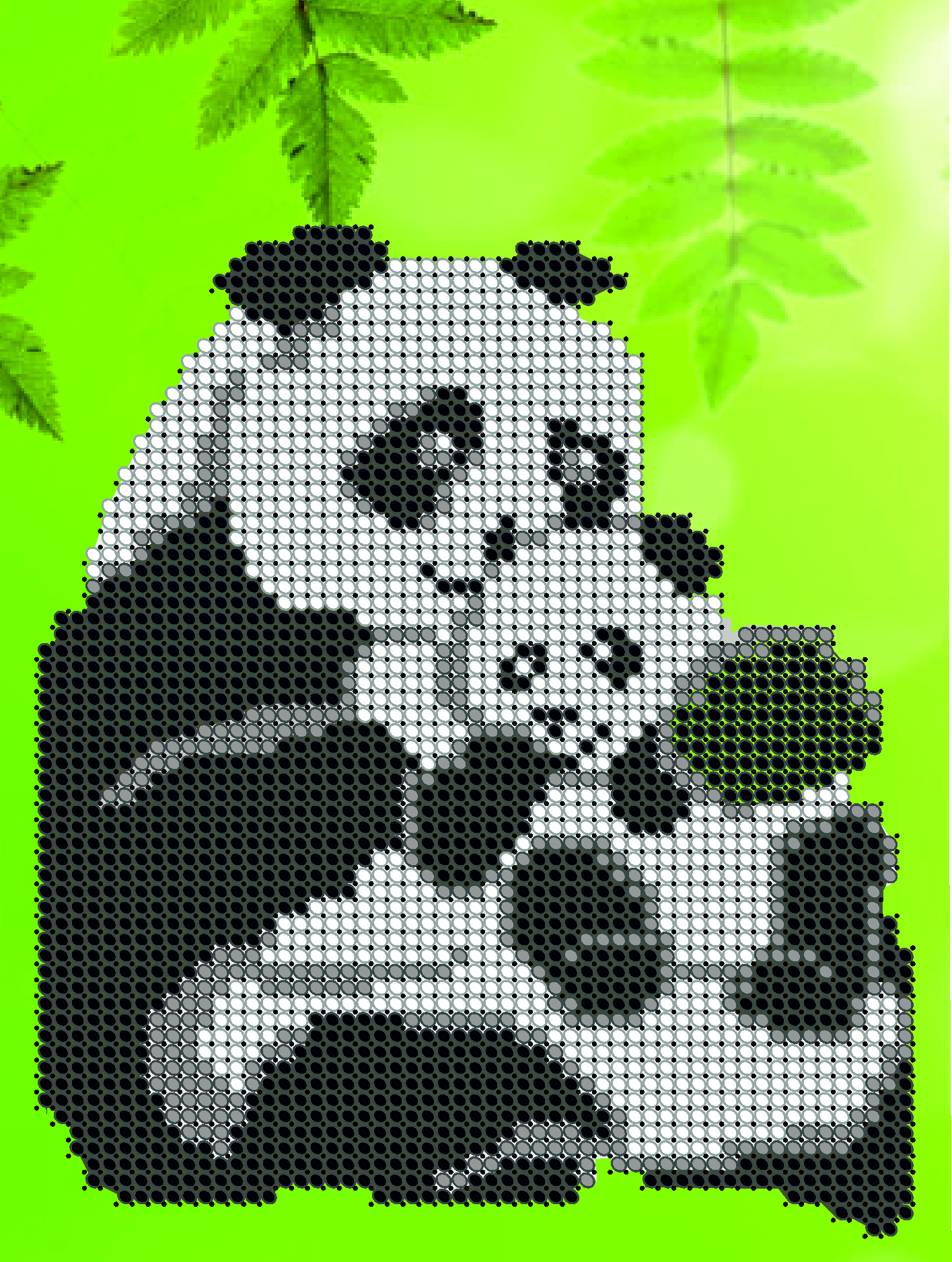 Panda 16. Вышивка Панда. Вышивка бисером панды. Панда из бисера. Схема для бисера Панда.