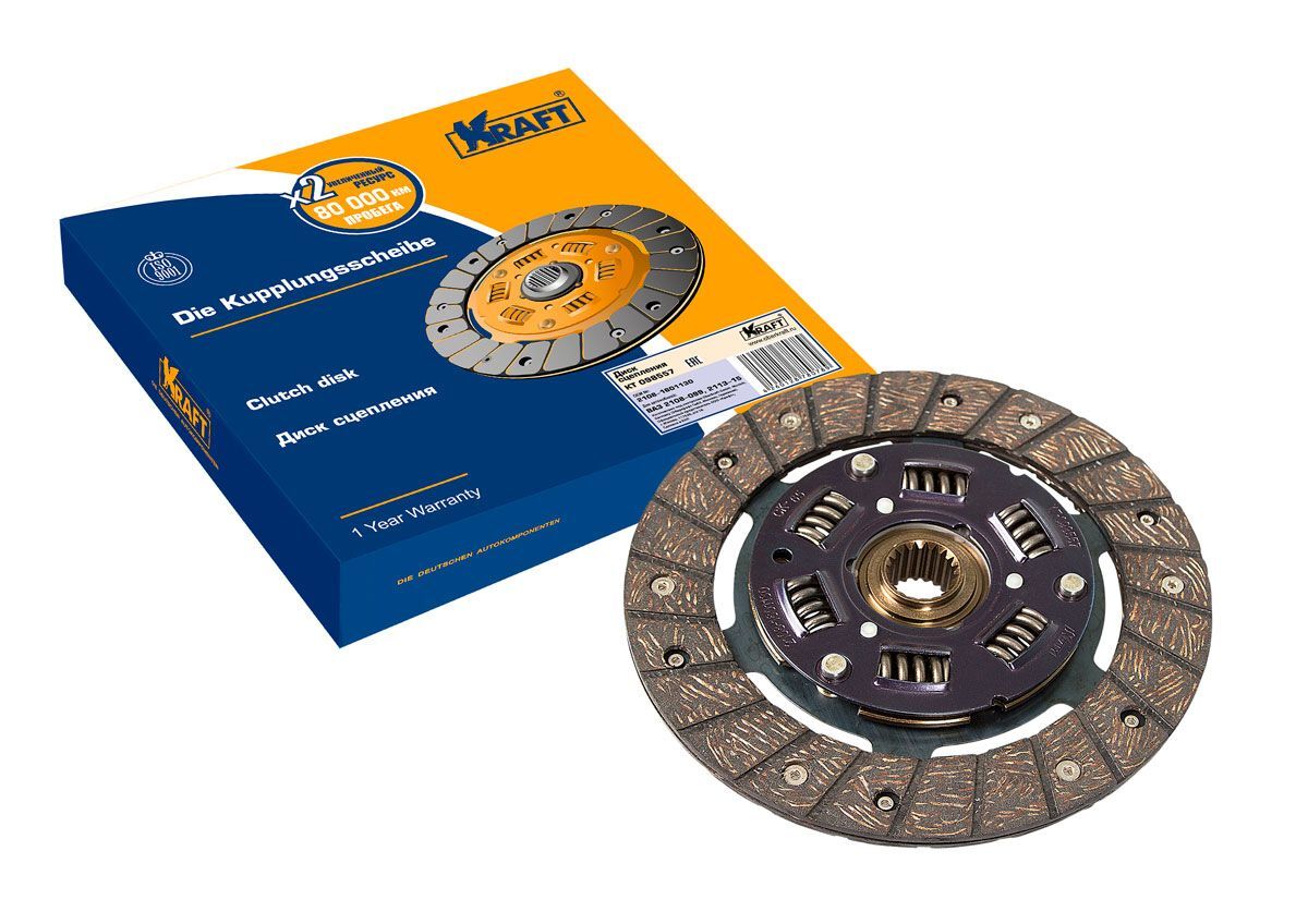 Диск сцепления Г-дв.406 KRAFT TECH, Г-дв.406 MAPA Y00240J - купить в интернет-ма