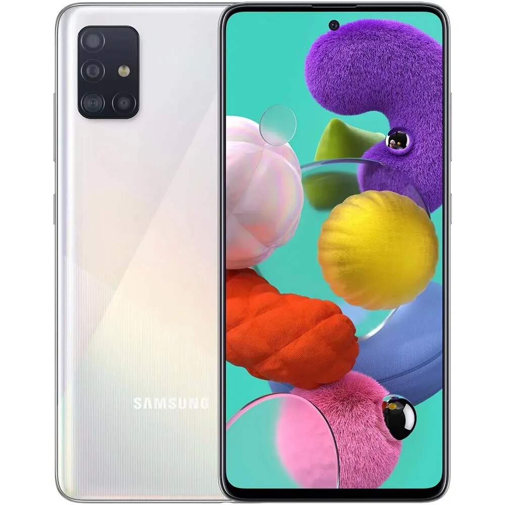 Смартфон Samsung A51 5G 128 ГБ - купить по выгодной цене в  интернет-магазине OZON (645446450)