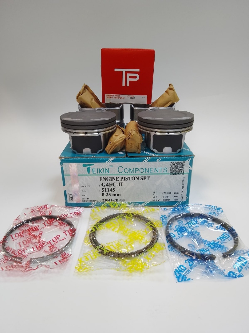 Поршни с кольцами 0,25 G4FG/G4FC TEIKIN TPR