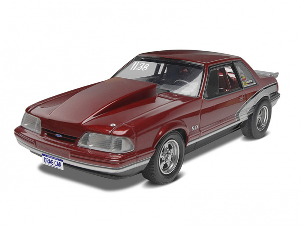 Сборная модель Revell 14195RE Гоночный автомобиль 90 Mustang LX 5.0 Drag Racer