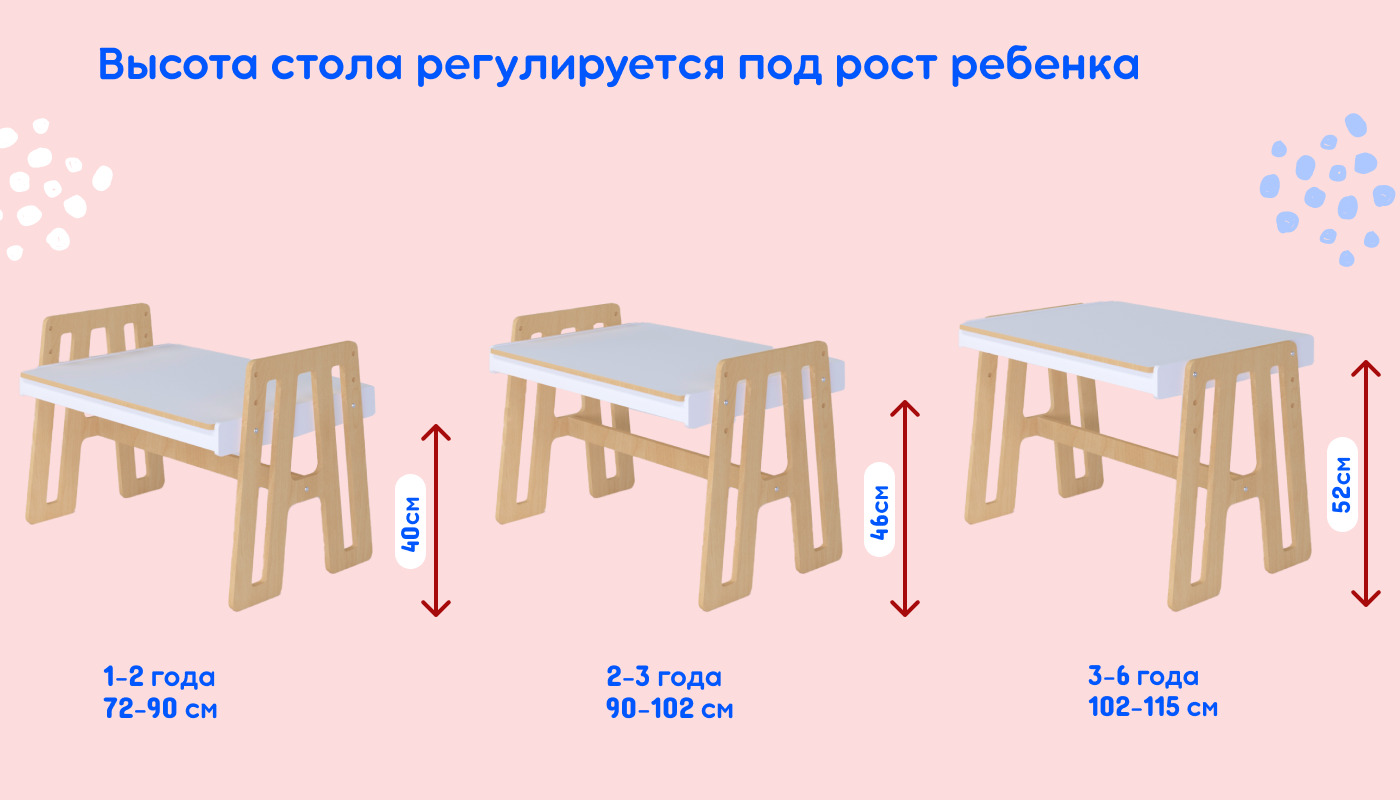 складной детский столик своими руками чертежи и схемы