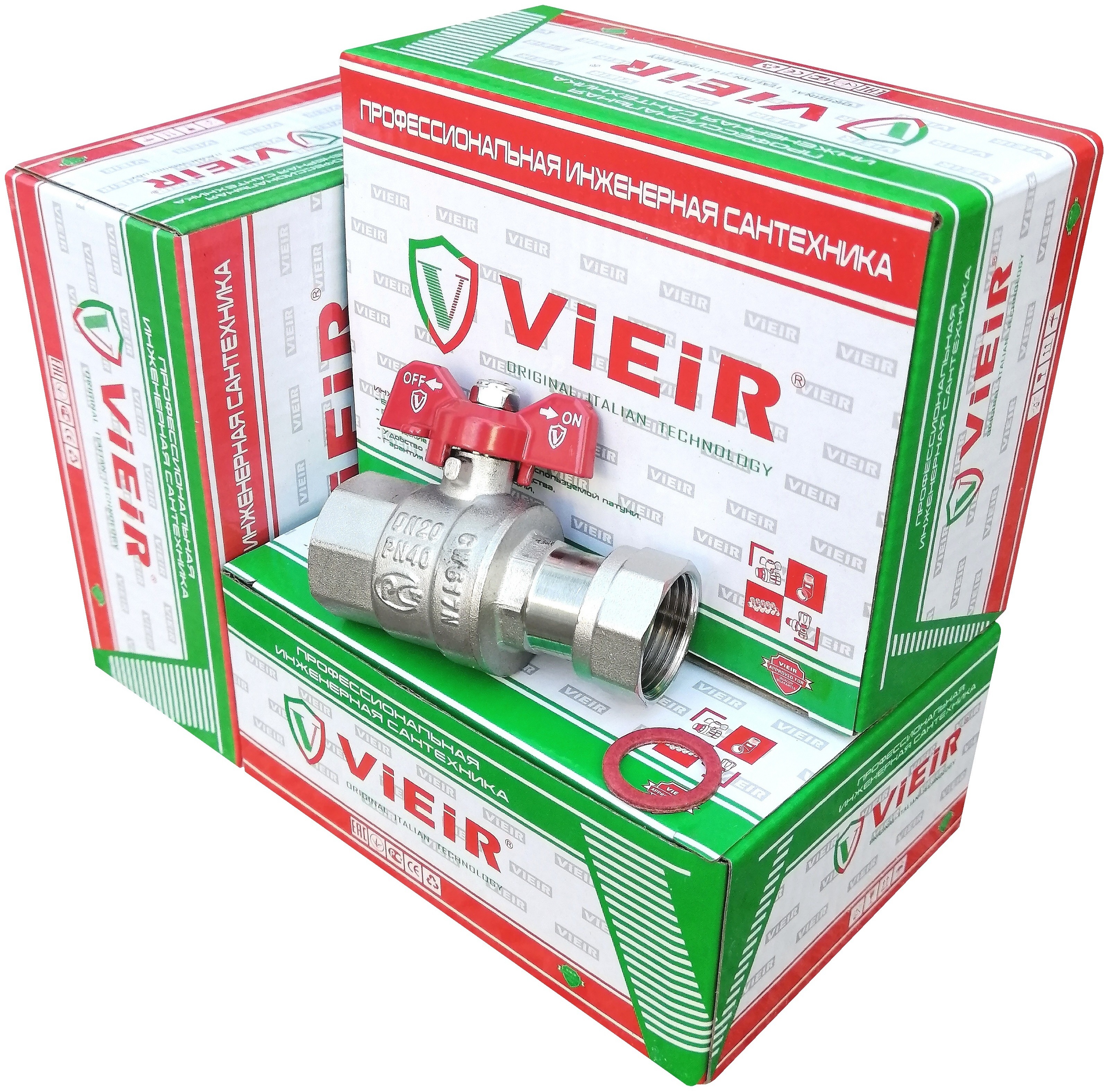Кран шаровый vieir. Кран шаровый vieir