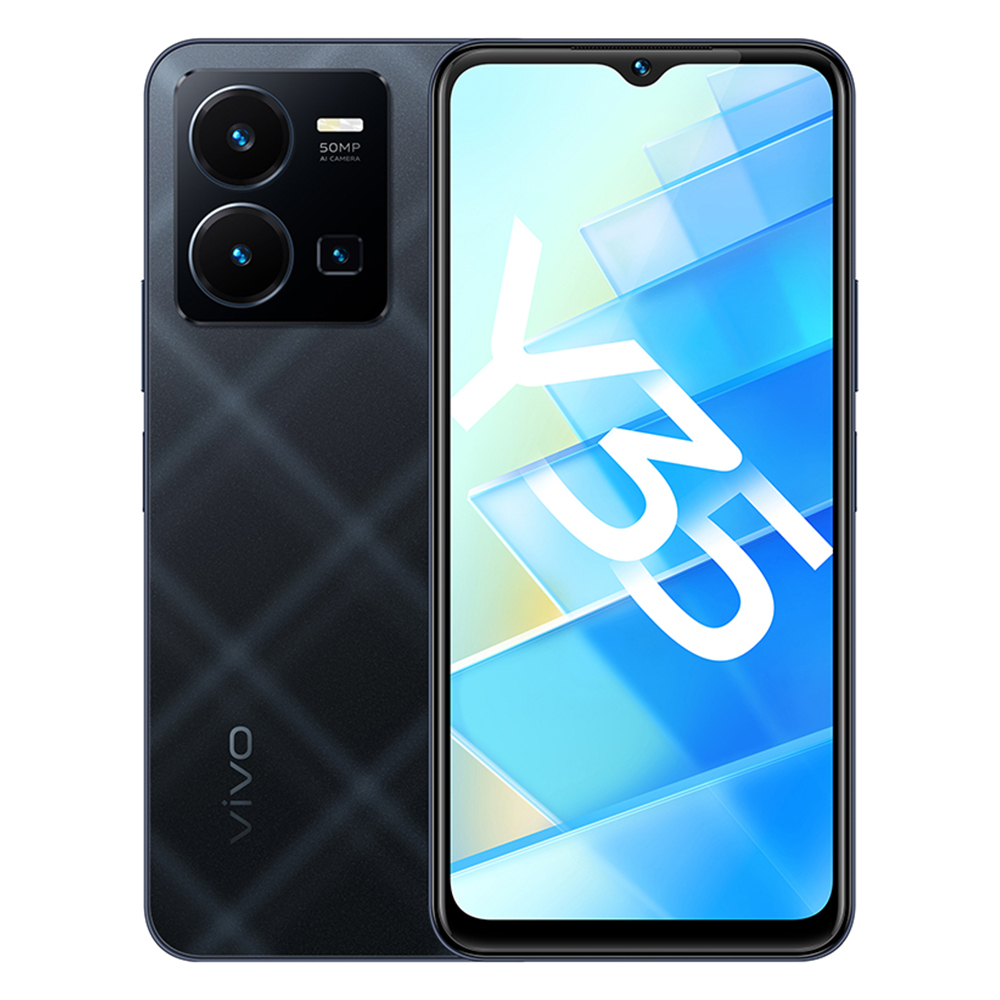 Vivo Смартфон Y35 4/128 ГБ, черный