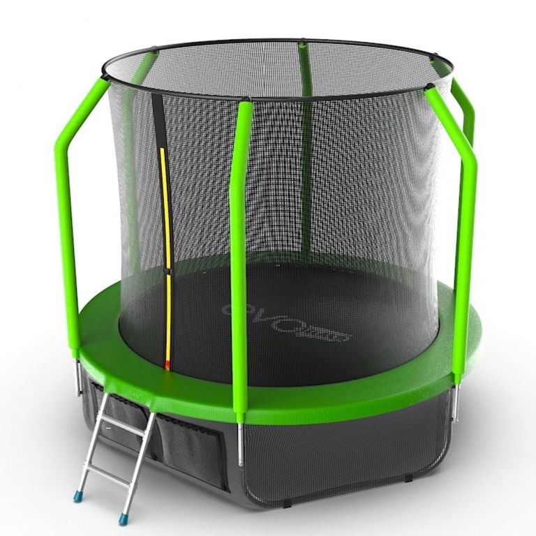 Батут EVO JUMP Cosmo 8ft Green + Lower net