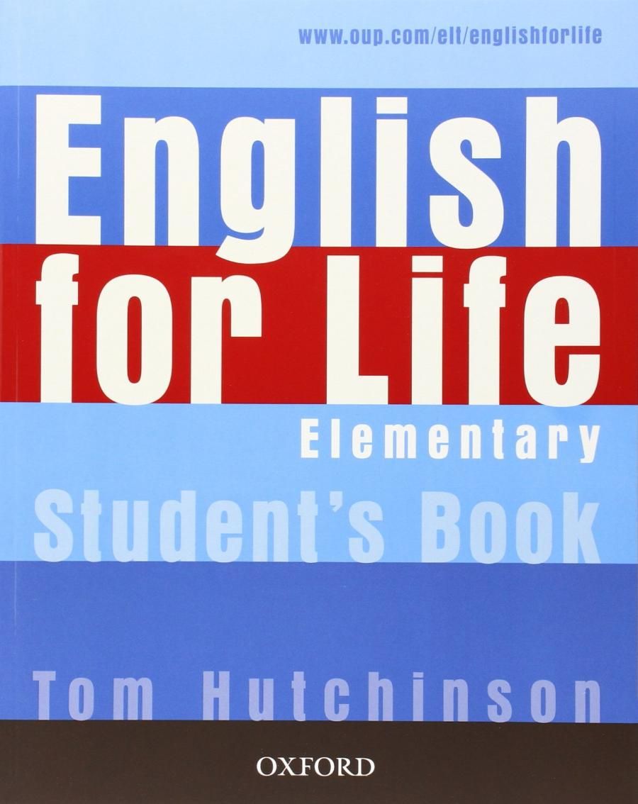 English for Life Elementary Student's Book