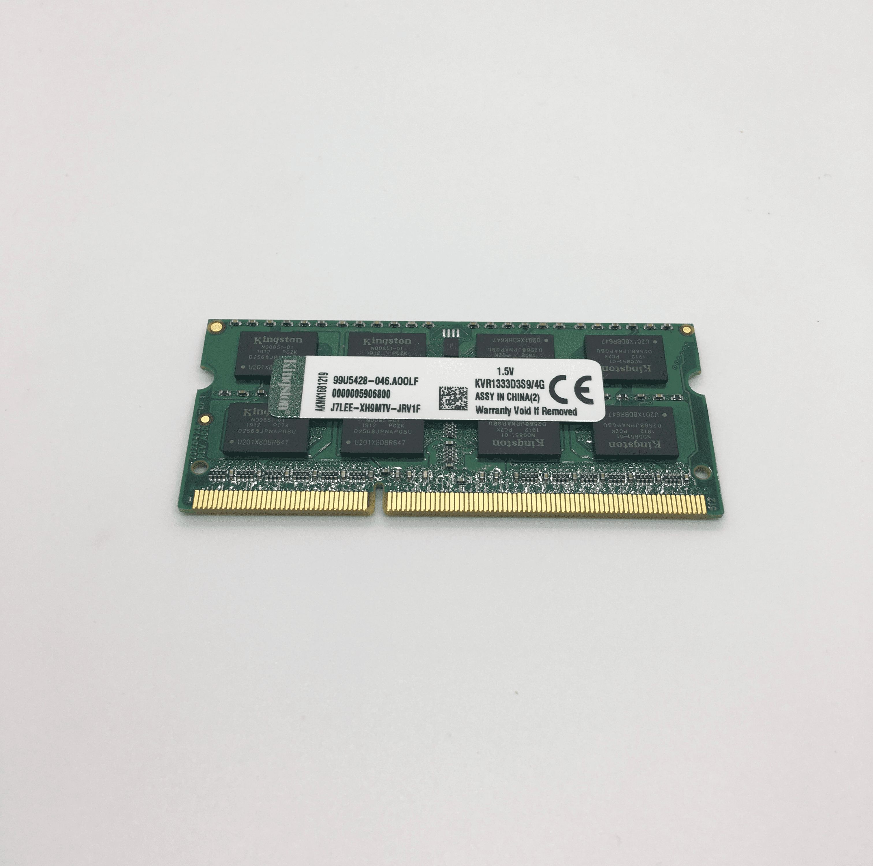 Модуль оперативной памяти Kingston DDR3 4 ГБ 1333 MHz SO-DIMM PC3-10600s  1x4 ГБ (KVR1333D3S9/4G) - купить по выгодной цене в интернет-магазине OZON  (609475014)