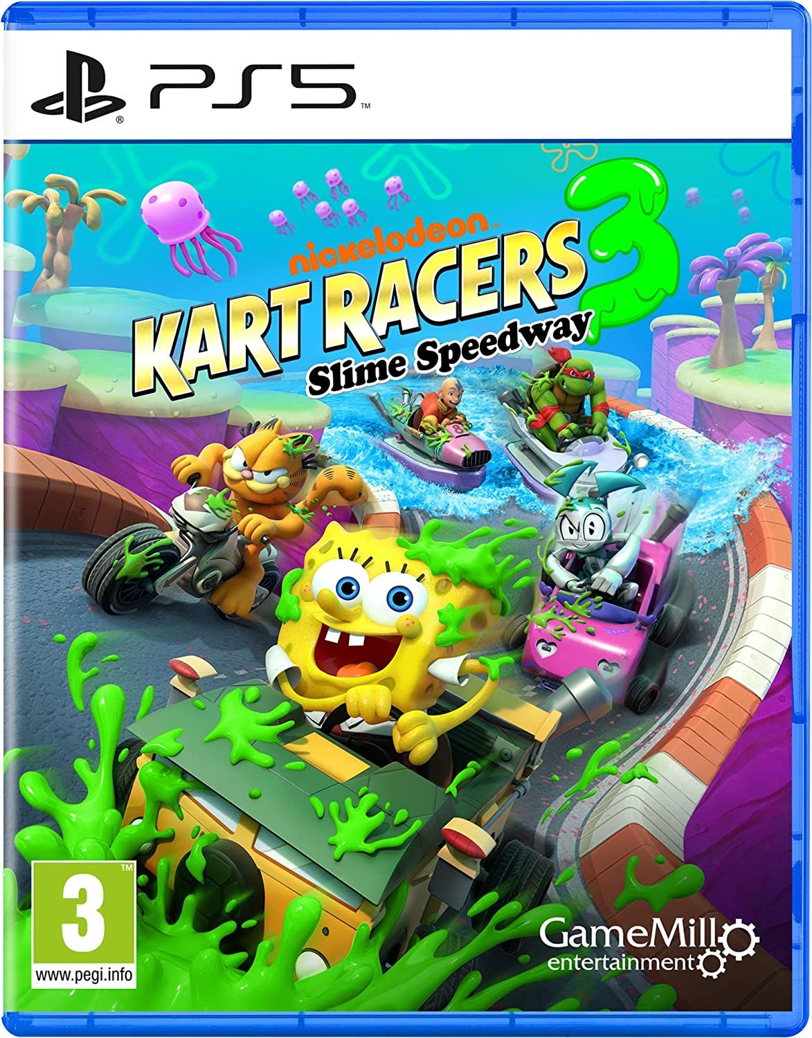 Игра Nickelodeon Kart Racers 3 Slime Speedway (PlayStation 5, Английская  версия) купить по низкой цене с доставкой в интернет-магазине OZON  (758364644)