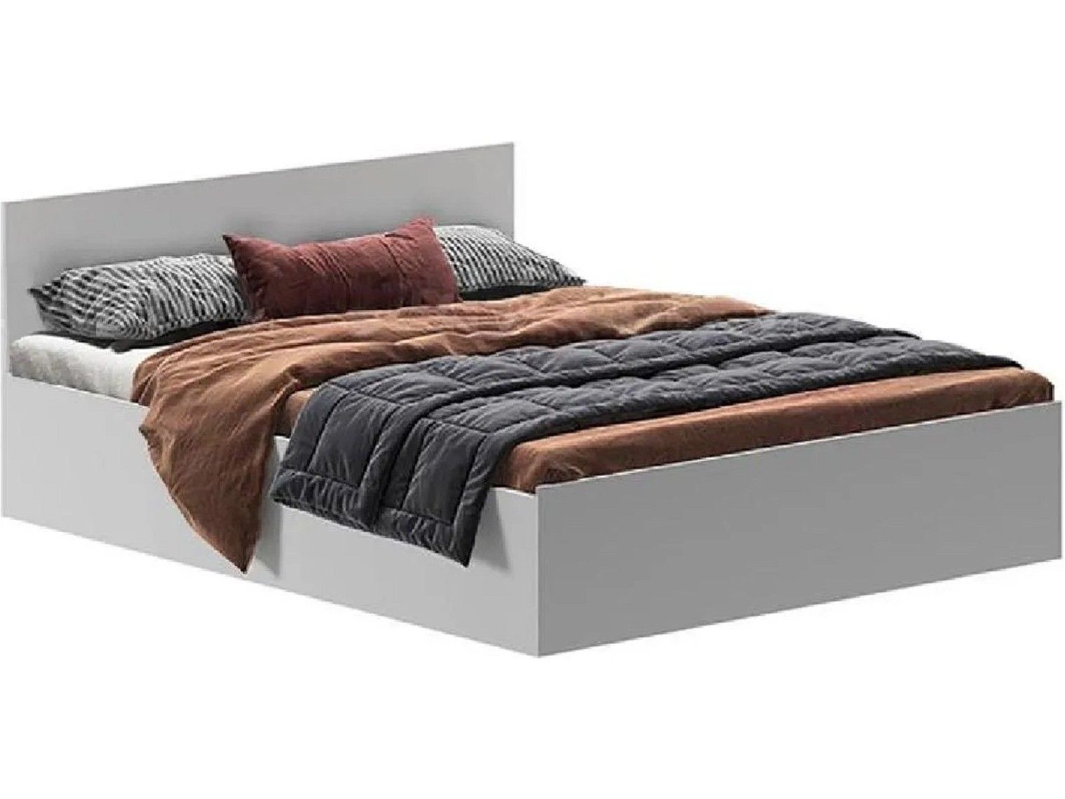 Бася кровать 160 с прикроватным блоком