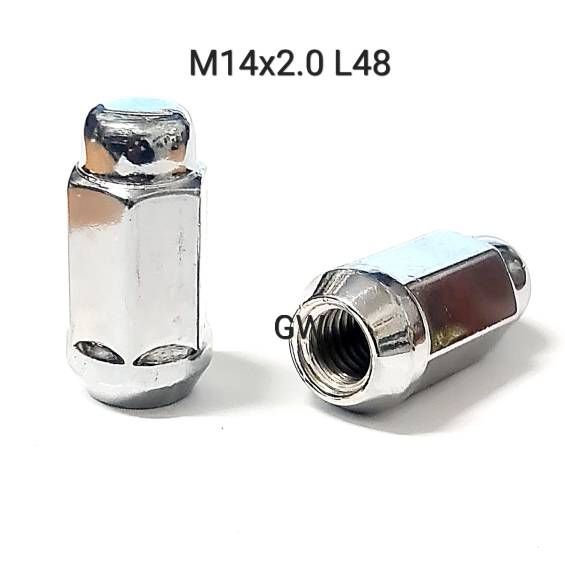 Колесные гайки М14х2.0 L48 мм ключ 21(10шт.)