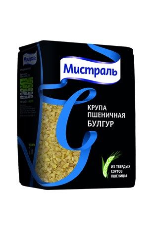 Крупа пшеничная Мистраль Булгур, 2кг