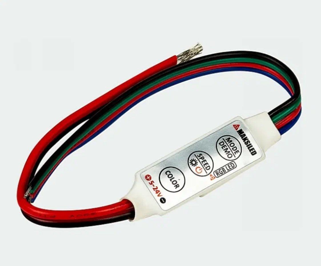 Led a6. RGB контроллер yb608. Maksiled светодиоды DC 12v 0,72w. Контроллер для RGB 5-24v 6a (для адрес.ленты). YB 608 мини контроллер.