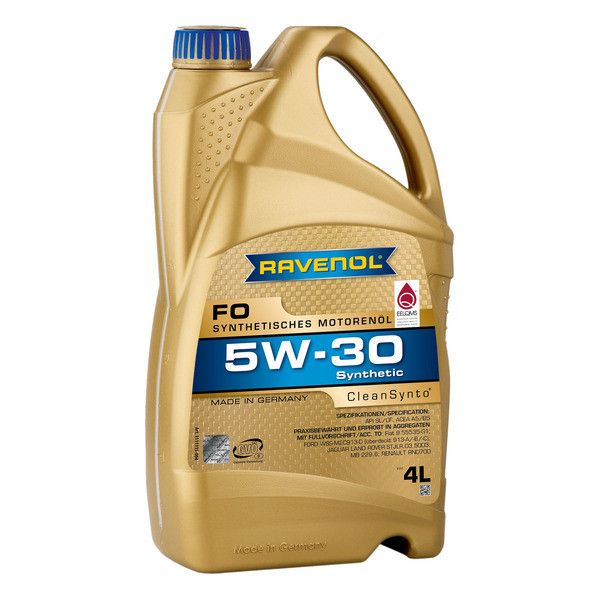 RAVENOL FO 5W-30 Масло моторное, Синтетическое, 4 л