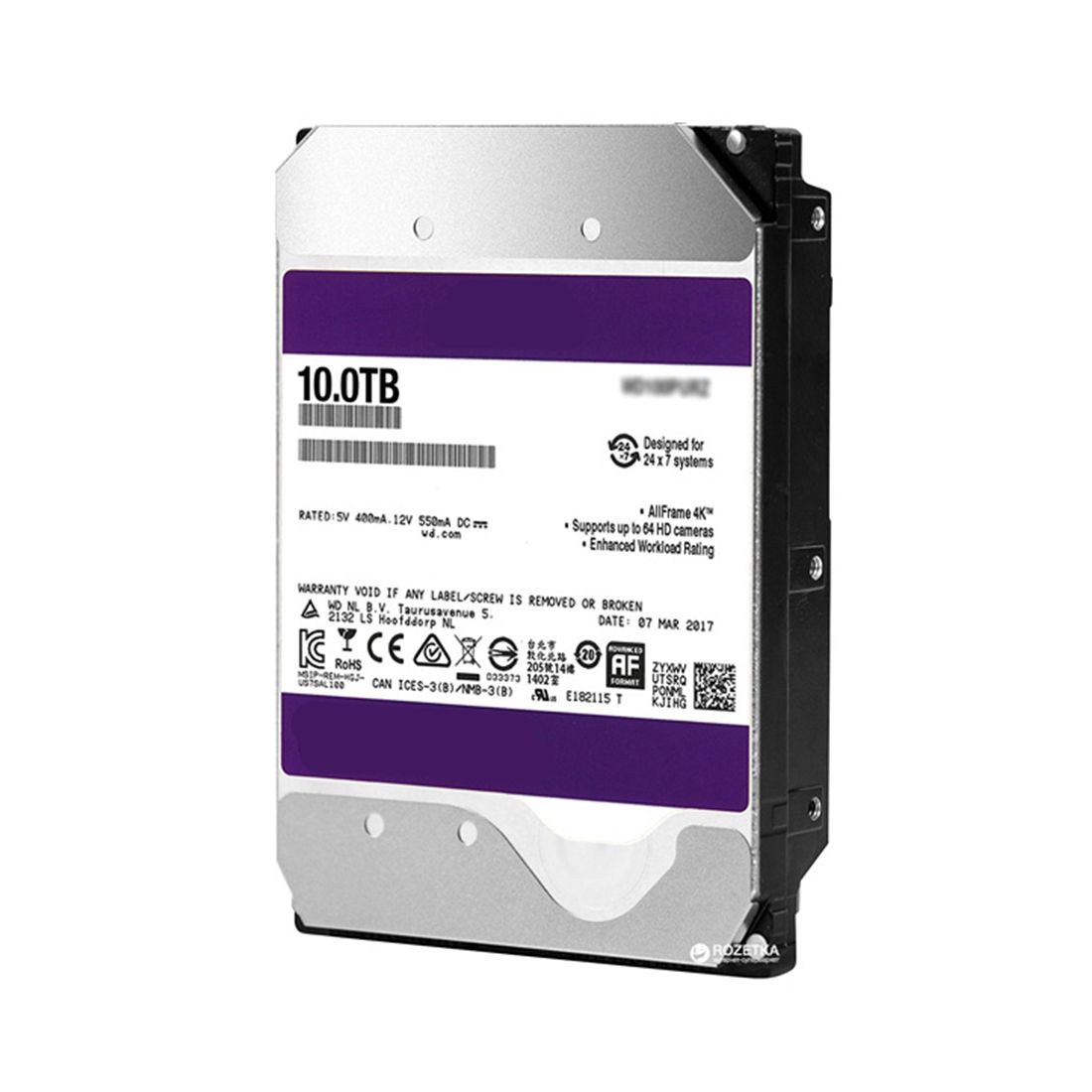 WesternDigital10ТБВнутреннийжесткийдискWD102EJRX(WD102EJRXHDD10Tb)