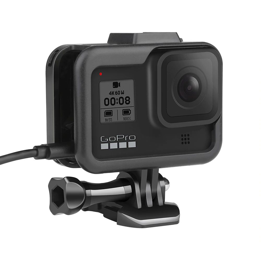 Крепление-рамка для GoPro 8 Black со слотом холодный башмак